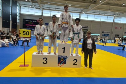Mathias Vice-Champion au Championnat Régional Benjamin, Belles Prestations du Club de Judo de Saint Jean de la Ruelle ! Mai 2025