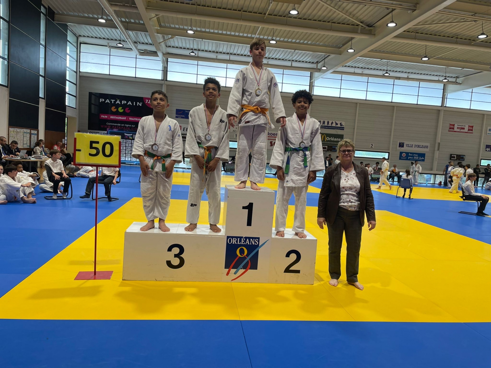 Mathias Vice-Champion au Championnat Régional Benjamin, Belles Prestations du Club de Judo de Saint Jean de la Ruelle ! 05/2025